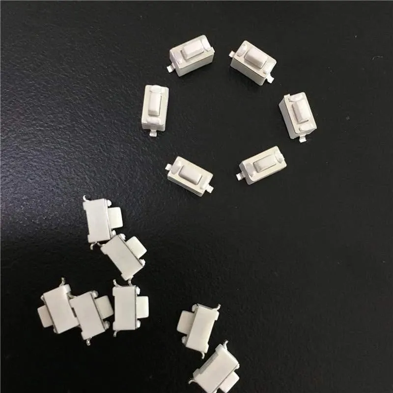 50PC YT2030Y 3*6*5 5.0 H Weiß Touch Schalter SMD Taste 3*6*5mm füße Mini Micro Schalter Wenig Drücken 2 Zwei Füße Pin Auf Verkauf