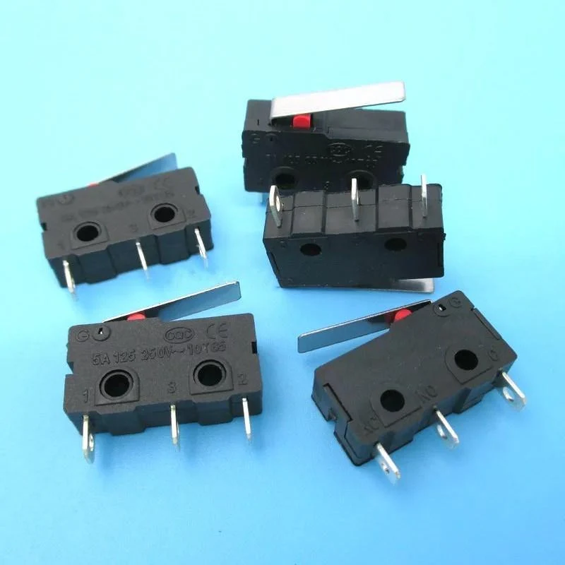 10/20 / 50PCS Mikroschalter-Endschalter 3-polig N / ON / C Alle 5A 250VAC KW11-3Z Mikroschalter
