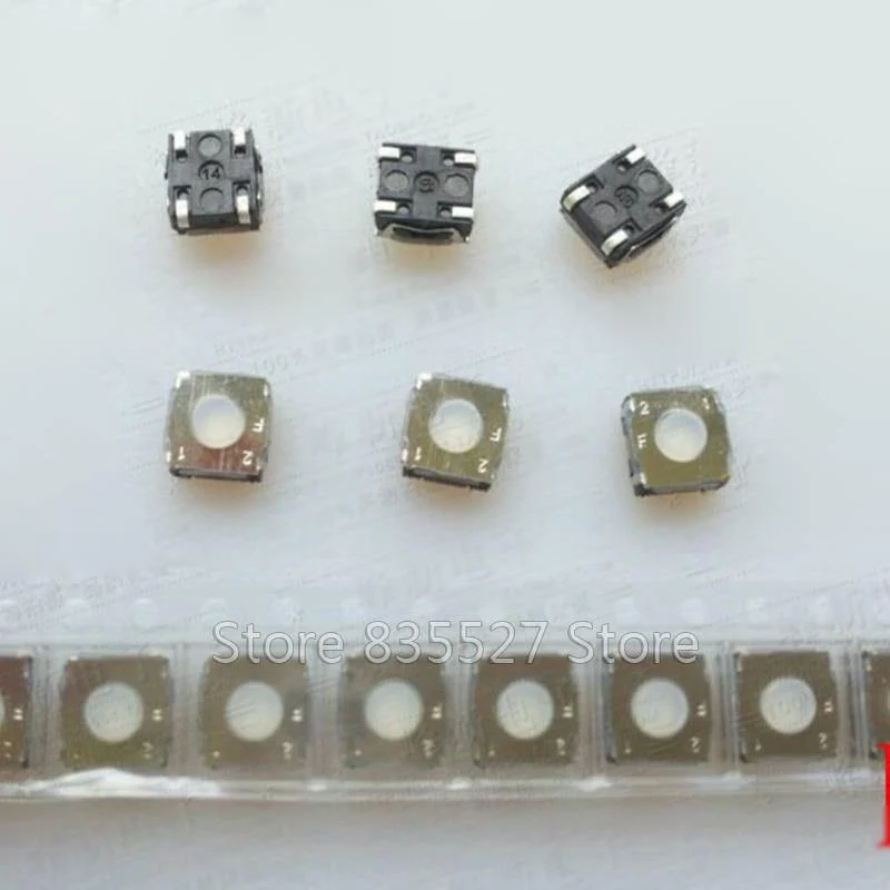 4 STÜCKE / LOS 6 * 6 * 3.5 MM Frankreich Importierte Volkswagen Haila Automobilfernbedienung Elektronischer Schlüssel Touch Micro Schalter KSC221J LFS