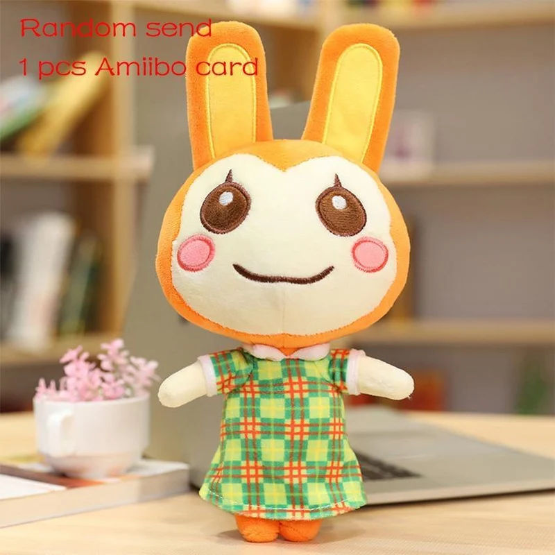 Animal Crossing Plüschtier New Horizons Spiel Animal Crossing Amiibo Marschall Plüschtier Puppengeschenke für Kinder NFC Plüschtier