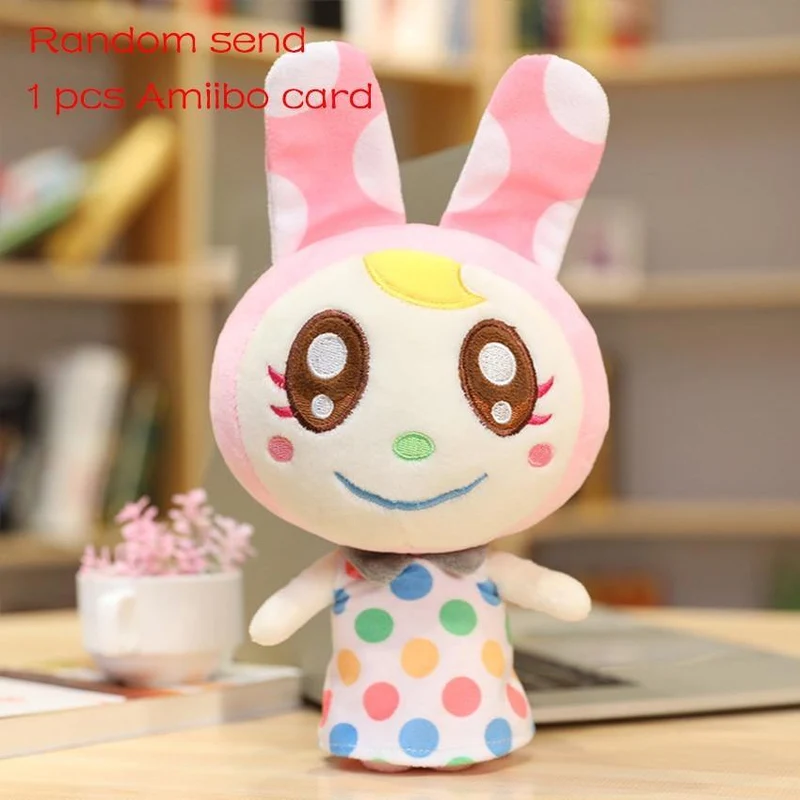 Animal Crossing Plüschtier New Horizons Spiel Animal Crossing Amiibo Marschall Plüschtier Puppengeschenke für Kinder NFC Plüschtier
