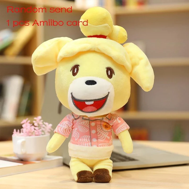 Animal Crossing Plüschtier New Horizons Spiel Animal Crossing Amiibo Marschall Plüschtier Puppengeschenke für Kinder NFC Plüschtier