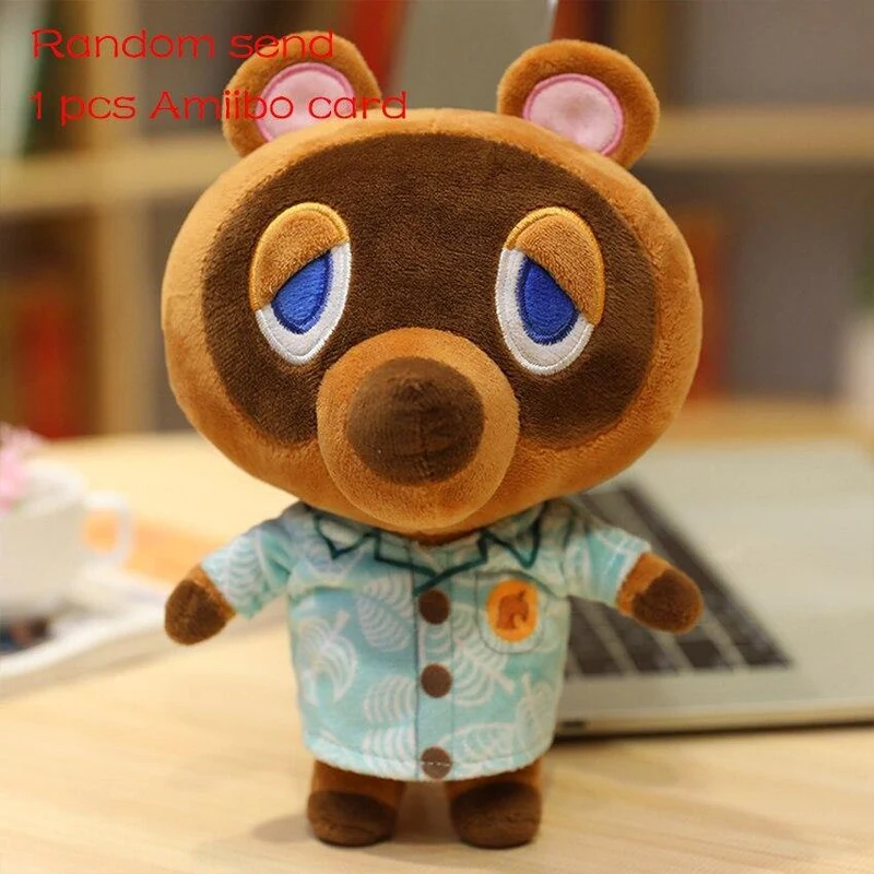 Animal Crossing Plüschtier New Horizons Spiel Animal Crossing Amiibo Marschall Plüschtier Puppengeschenke für Kinder NFC Plüschtier