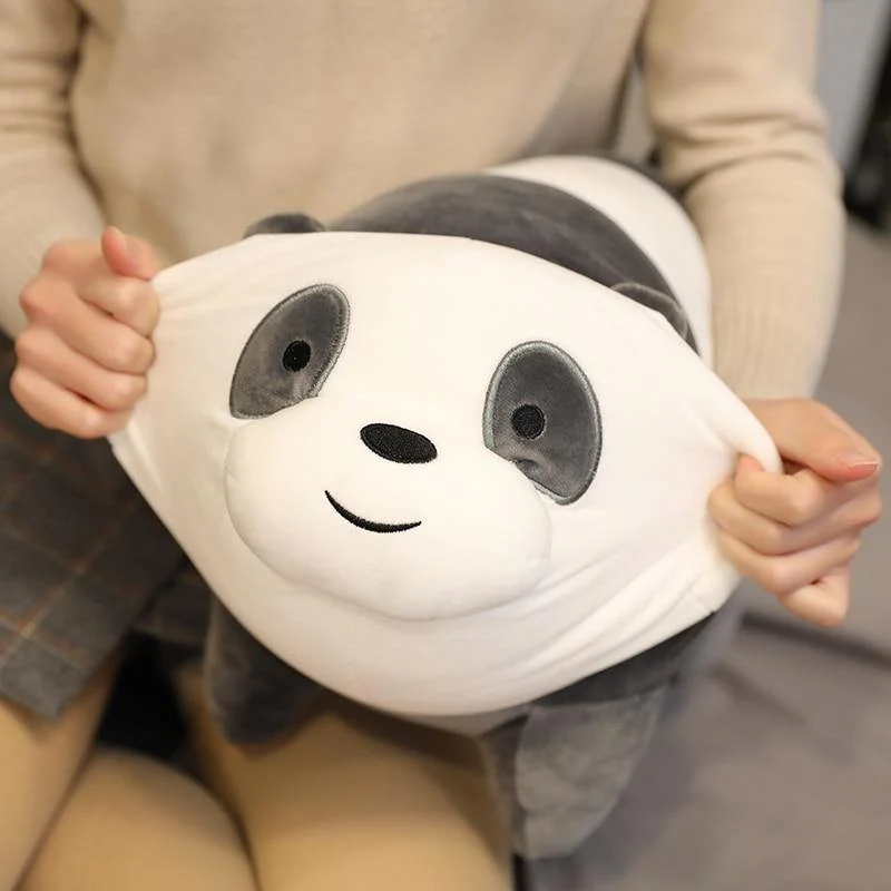 Stand Bare Bear Plüschtiere Kinder Kuscheltiere Zeichentrickfigur Plüschpuppe Kissen Weiche süße Plüschsachen Geburtstagsgeschenk Kinder