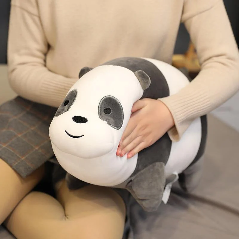 Stand Bare Bear Plüschtiere Kinder Kuscheltiere Zeichentrickfigur Plüschpuppe Kissen Weiche süße Plüschsachen Geburtstagsgeschenk Kinder