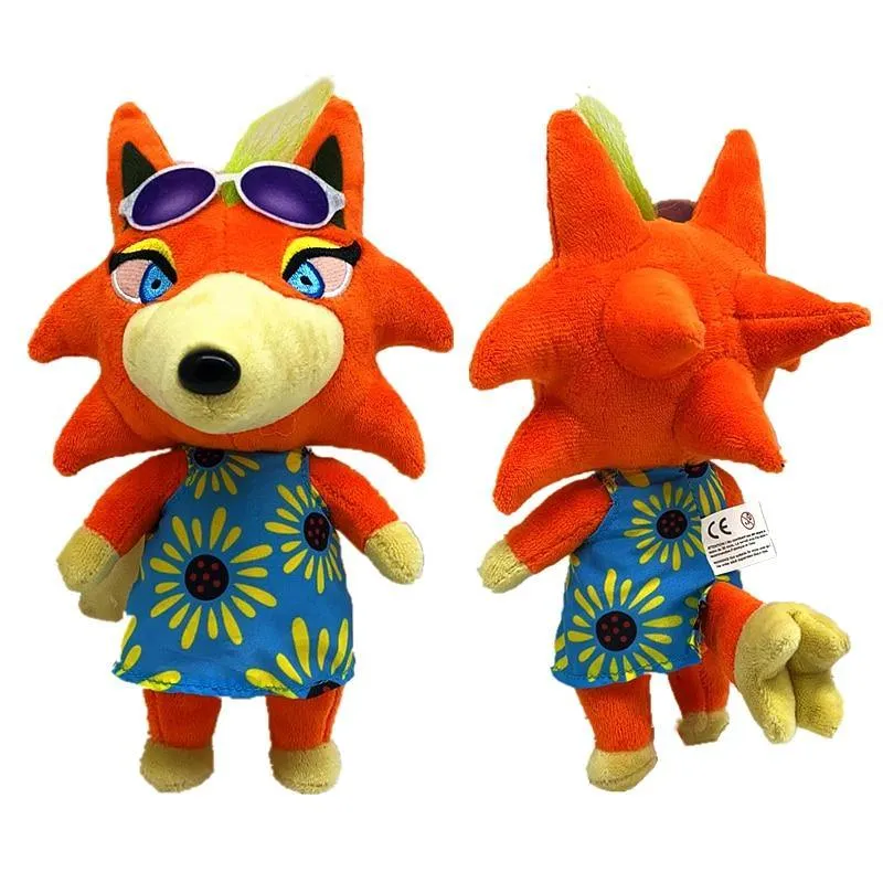 20cm 28cm Animal Crossing Plüschtier Cartoon Raymond Free Give Away 1 Stück Amiibo Karte Jingjiang Puppe KK Isabelle Plüschtier