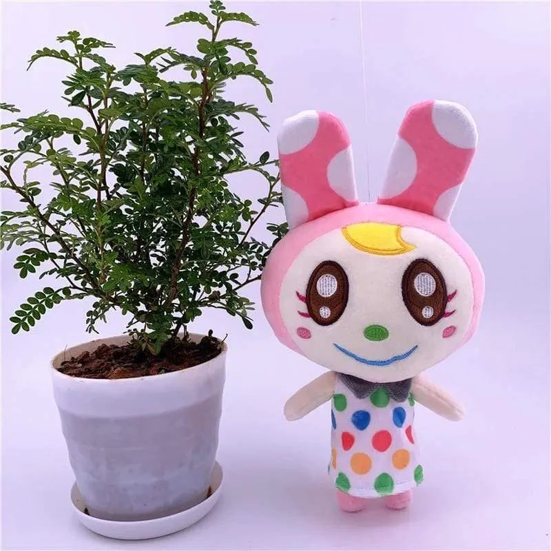 20cm 28cm Animal Crossing Plüschtier Cartoon Raymond Free Give Away 1 Stück Amiibo Karte Jingjiang Puppe KK Isabelle Plüschtier