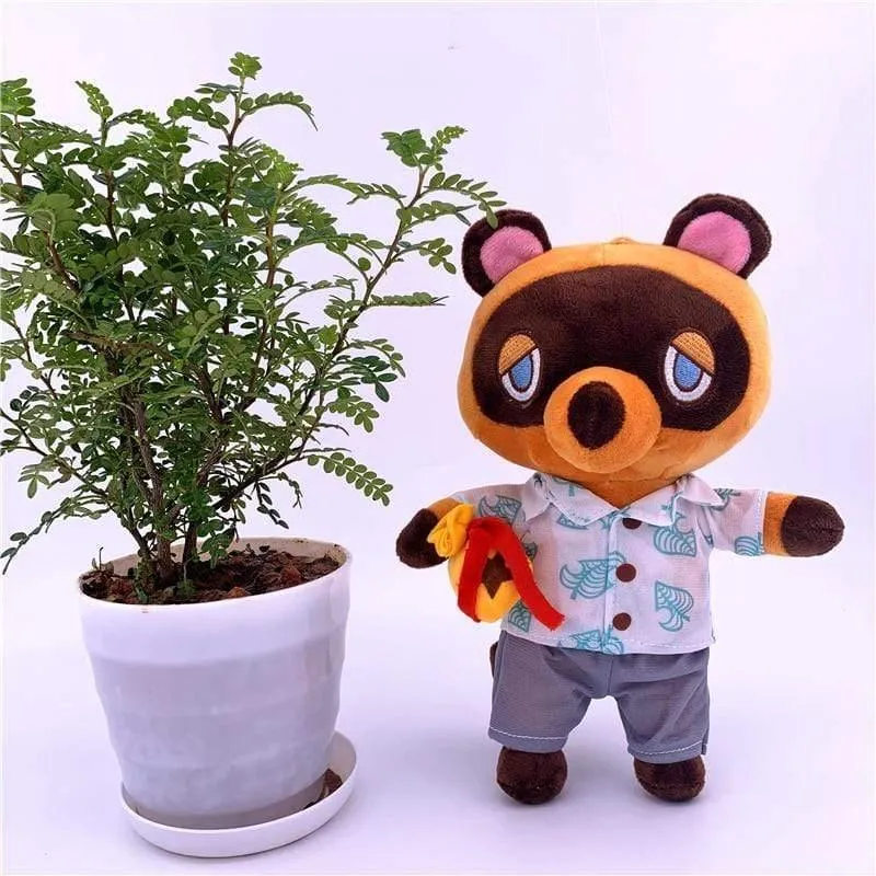 20cm 28cm Animal Crossing Plüschtier Cartoon Raymond Free Give Away 1 Stück Amiibo Karte Jingjiang Puppe KK Isabelle Plüschtier