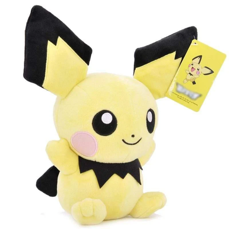Pikachu Charmander Squirtle Bulbasaur Eevee Plüschpuppe Snorlax Jigglypuff Gengar Lapras Gefüllte Spielzeuggeschenke für Kinder Kinder