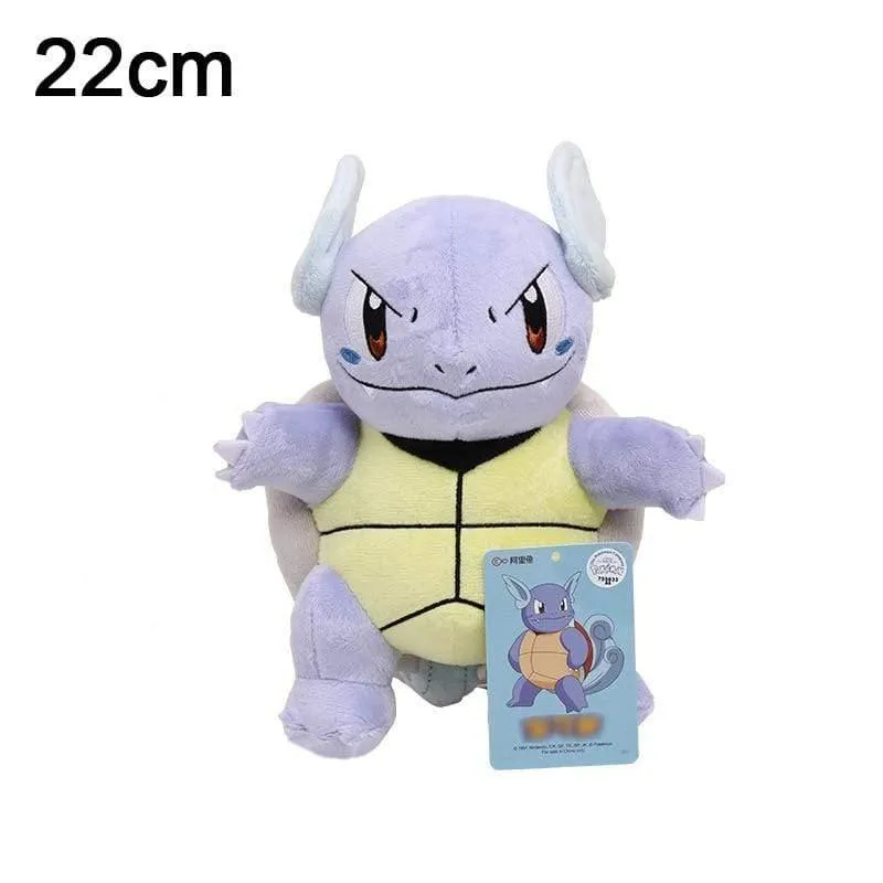 Pikachu Charmander Squirtle Bulbasaur Eevee Plüschpuppe Snorlax Jigglypuff Gengar Lapras Gefüllte Spielzeuggeschenke für Kinder Kinder