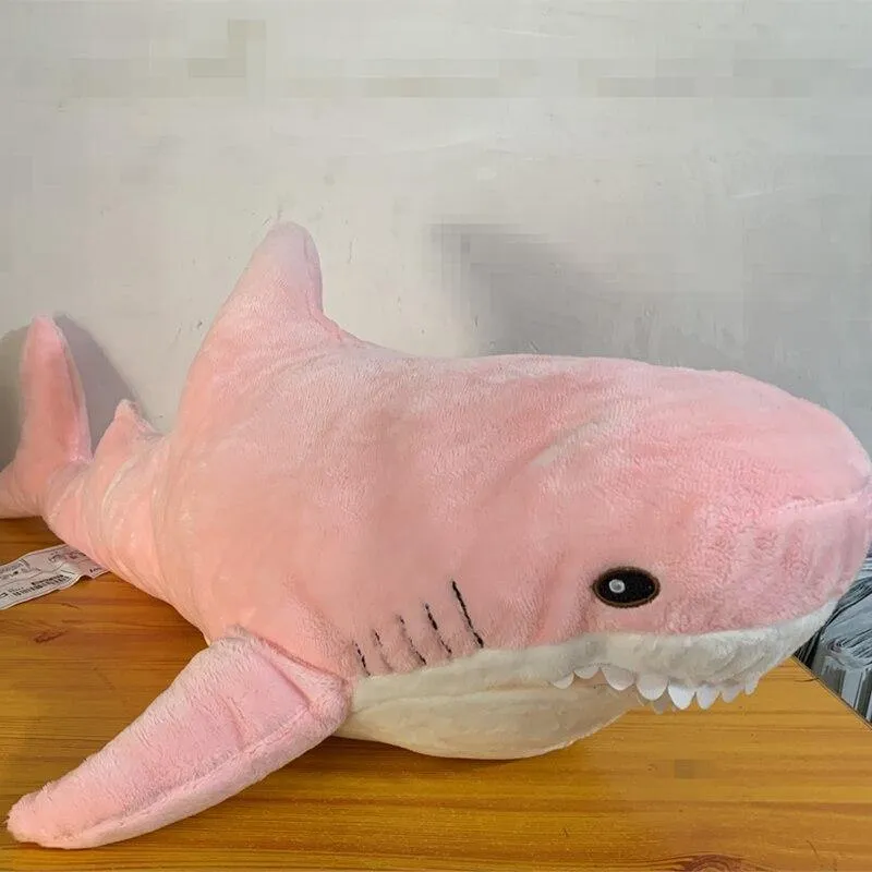 Ins 15/45 / 60cm Riesenhai Plüsch Kuscheltier Soft Speelgoed Tier Lesekissen für Weihnachtsgeschenke Kissen Puppe Geschenk für Kinder