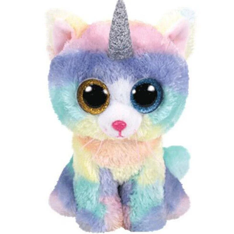 Ty Heather die Katze Plüsch Tier Spielzeug gefüllte Puppe Geschenk 15 cm