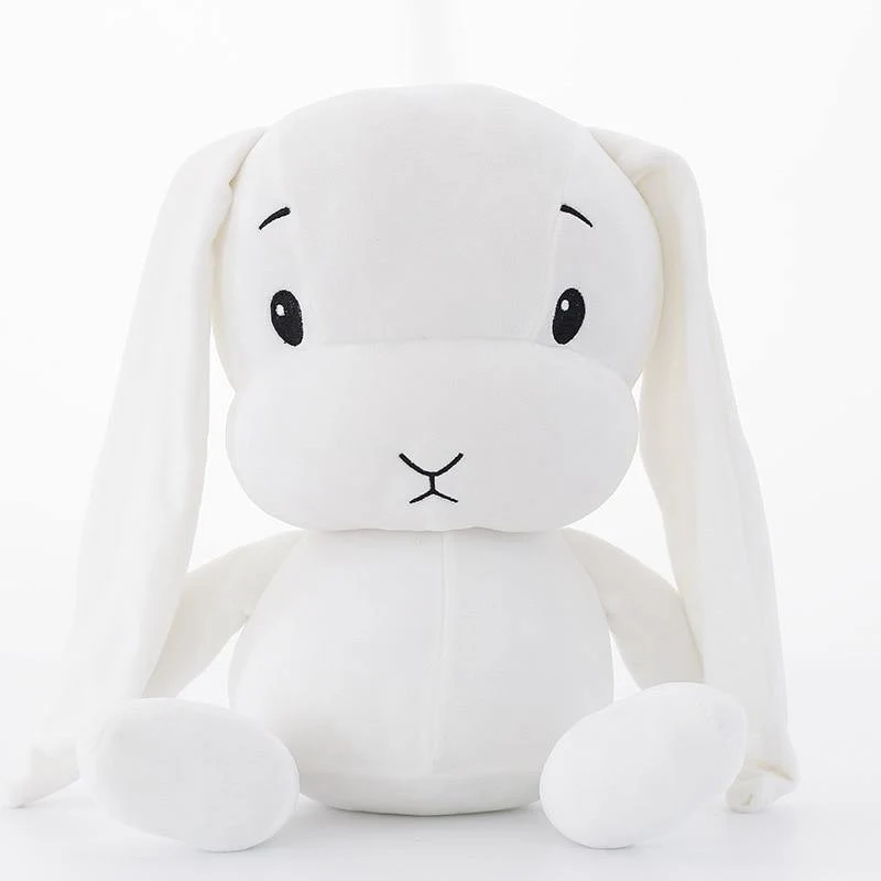 Dropshipping Cute Bunny Plüsch Spielzeug Glück Junge Baby Kinder Spielzeug Tier Spielzeug Gefüllte Weiche Kaninchen Puppe Geburtstag Geschenke Für Kind 50CM 30CM