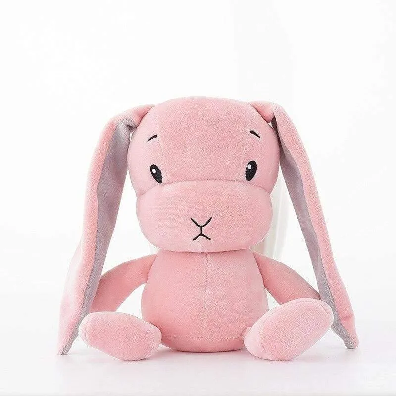 Dropshipping Cute Bunny Plüsch Spielzeug Glück Junge Baby Kinder Spielzeug Tier Spielzeug Gefüllte Weiche Kaninchen Puppe Geburtstag Geschenke Für Kind 50CM 30CM
