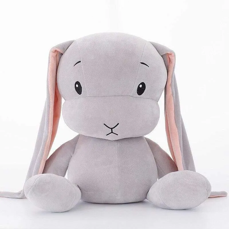 Dropshipping Cute Bunny Plüsch Spielzeug Glück Junge Baby Kinder Spielzeug Tier Spielzeug Gefüllte Weiche Kaninchen Puppe Geburtstag Geschenke Für Kind 50CM 30CM