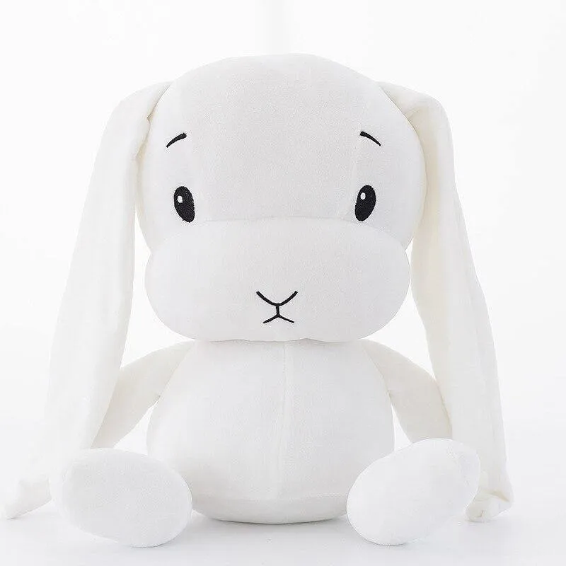 Dropshipping Cute Bunny Plüsch Spielzeug Glück Junge Baby Kinder Spielzeug Tier Spielzeug Gefüllte Weiche Kaninchen Puppe Geburtstag Geschenke Für Kind 50CM 30CM