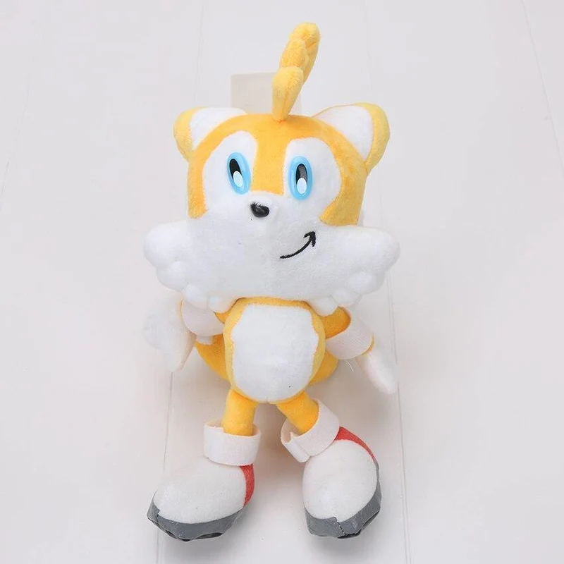9'' 23cm 5 Farben Super Sonic Plüsch Spielzeug Knuckles Tails Weiche Puppen Für Kinder Geschenk