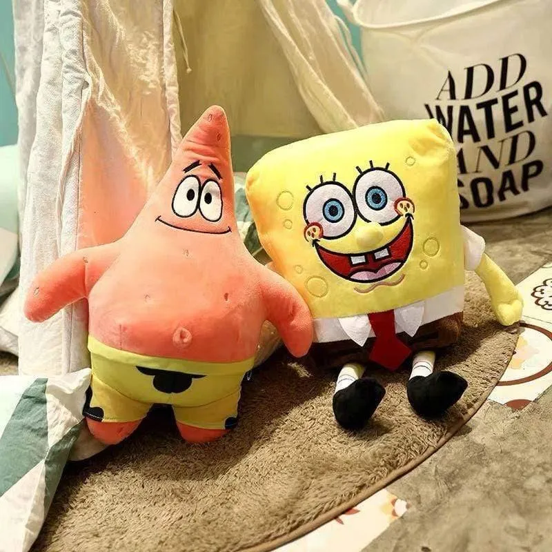 Große Größe SpongeBob Spielzeug Patrick Star süße Plüsch Anime gefüllte weiche Puppe für Kinder Girlfirend Geschenk