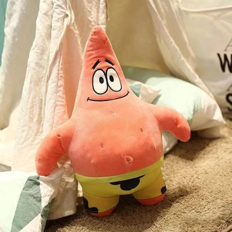 Große Größe SpongeBob Spielzeug Patrick Star süße Plüsch Anime gefüllte weiche Puppe für Kinder Girlfirend Geschenk