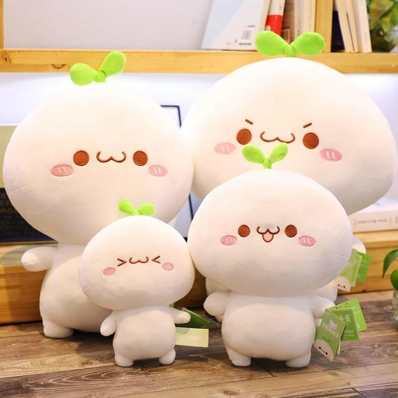 25-65 cm Kawaii Lustige Knödel Spielzeug Gefüllte Schöne Tier Plüsch Puppe für Kinder Kinder Mädchen Weiche Cartoon Kissen geschenk