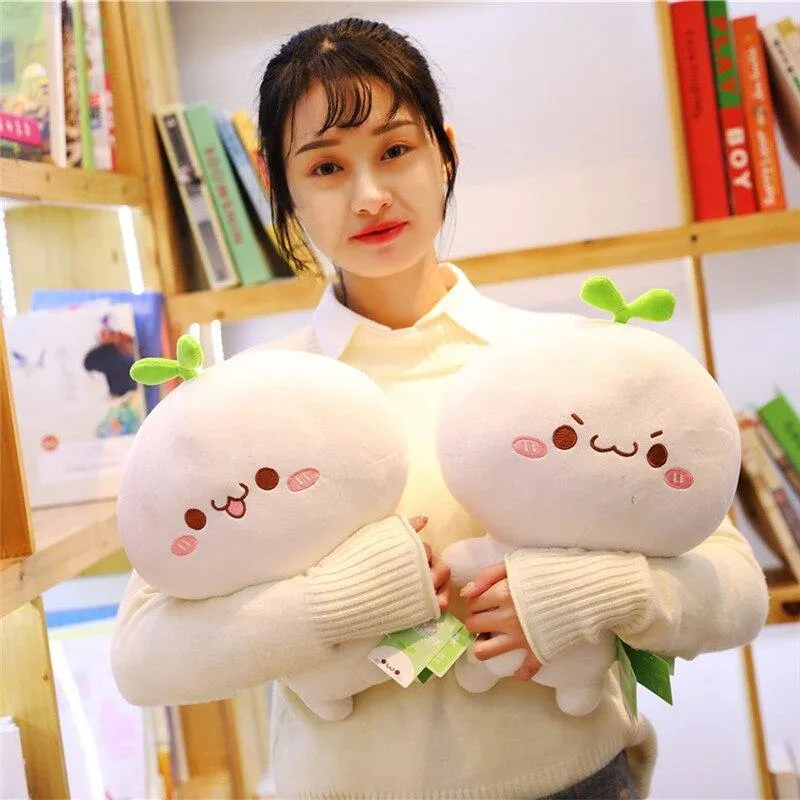 25-65 cm Kawaii Lustige Knödel Spielzeug Gefüllte Schöne Tier Plüsch Puppe für Kinder Kinder Mädchen Weiche Cartoon Kissen geschenk