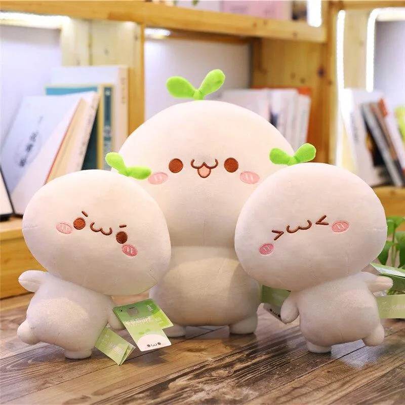 25-65 cm Kawaii Lustige Knödel Spielzeug Gefüllte Schöne Tier Plüsch Puppe für Kinder Kinder Mädchen Weiche Cartoon Kissen geschenk