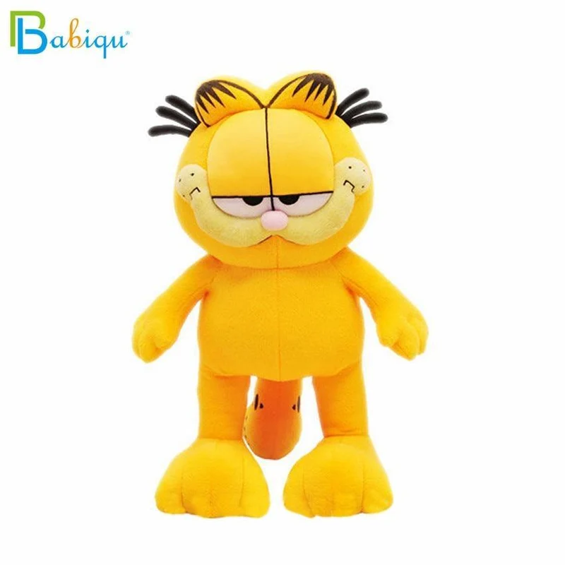 20-80CM Hot Sell Big Cartoon Garfield Plüschtier Garfield Cat Plüsch Gefüllte Puppe Hochwertige weiche Figur Puppe für Kinder Kinder