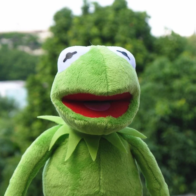 14 '' 40cm Kermit Der Frosch Die Muppet Show Kermit Plüschtiere Sesamstraße Puppe Tierfrosch Plüsch Gefüllter Anhänger Lustiges Geschenk