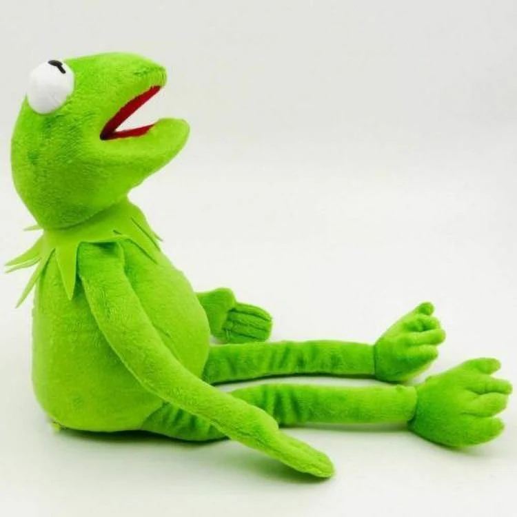 14 '' 40cm Kermit Der Frosch Die Muppet Show Kermit Plüschtiere Sesamstraße Puppe Tierfrosch Plüsch Gefüllter Anhänger Lustiges Geschenk