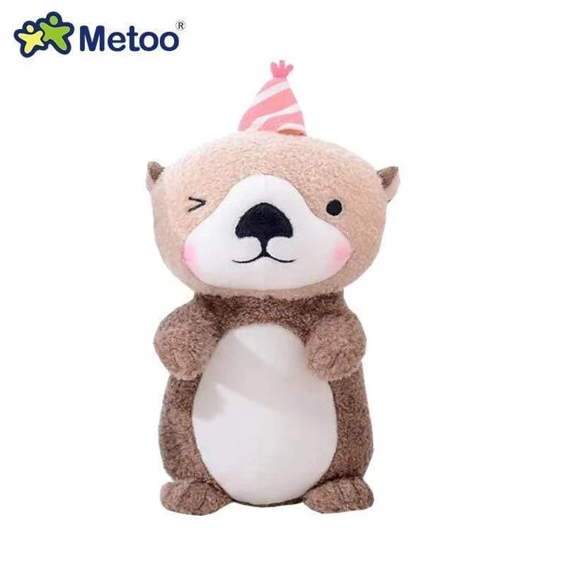 24 cm Otter Metoo Puppe Stofftiere Plüschtiere Kinderspielzeug für Mädchen Kinder Jungen Kawaii Baby Plüschtiere Cartoon Stofftiere