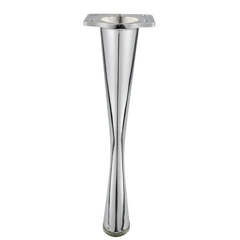 4 Stück Silber Kippmöbel Beine Metall Tischbeine Für Schränke Sofa Fuß Zinklegierung Möbel Zubehör 175mm (Silber)