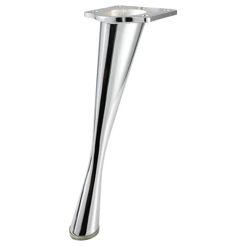 4 Stück Silber Kippmöbel Beine Metall Tischbeine Für Schränke Sofa Fuß Zinklegierung Möbel Zubehör 175mm (Silber)