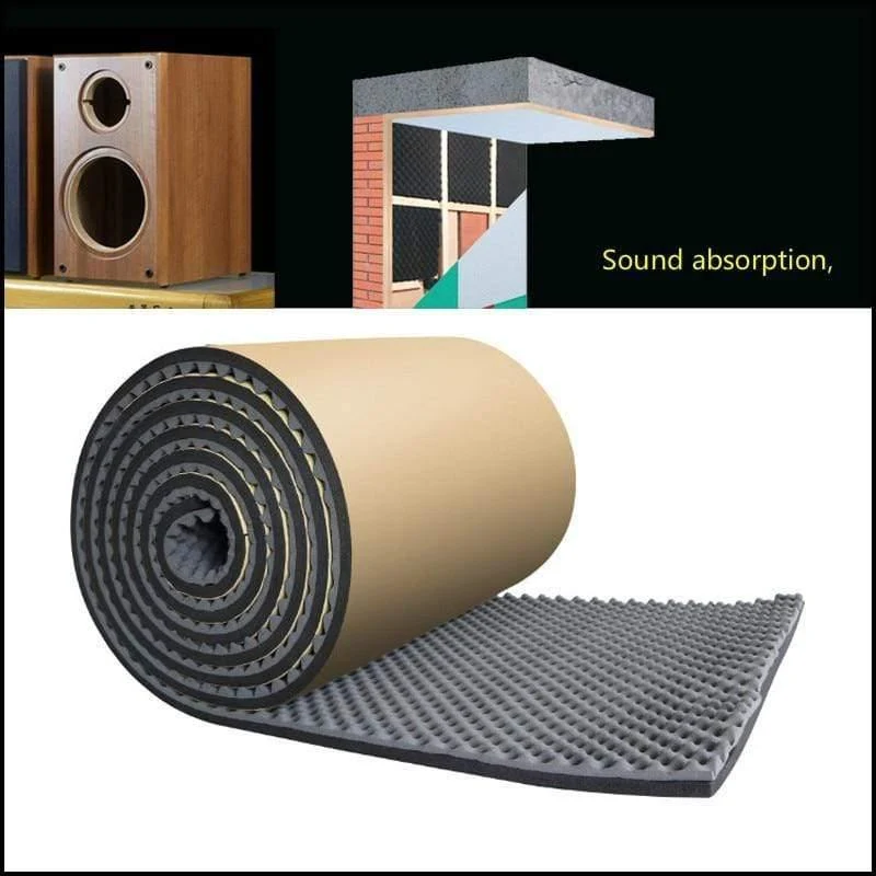 0.2M * 1Meter Schallabsorbierend für Lautsprecher Baumwolle Bücherregal Bass Heimkino Wave Cotton Selbstklebendes Zubehör