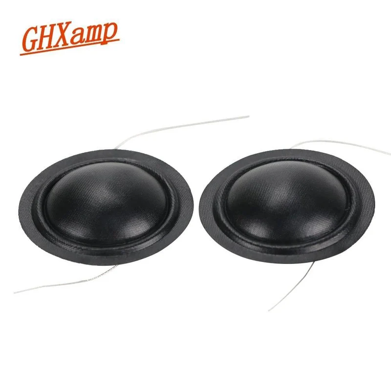 25.4 mm 25.5 mm Hochtöner Schwingspule 1 Zoll 6 Ohm 8 Ohm Seidenmembran Membran KSV Höhenlautsprecher Reparaturzubehör DIY 2PCS