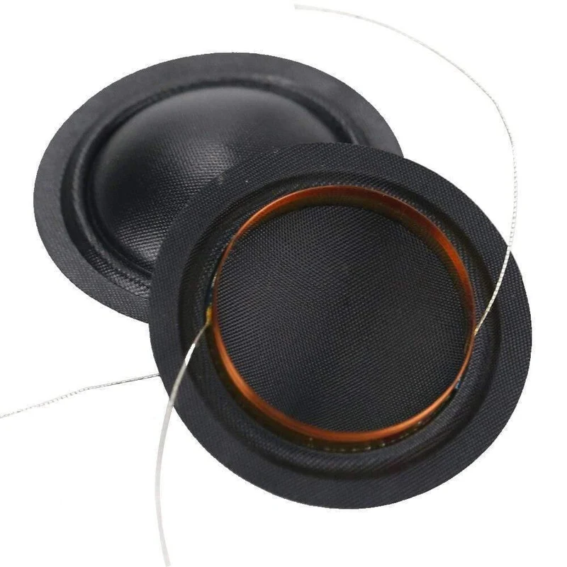25.4 mm 25.5 mm Hochtöner Schwingspule 1 Zoll 6 Ohm 8 Ohm Seidenmembran Membran KSV Höhenlautsprecher Reparaturzubehör DIY 2PCS