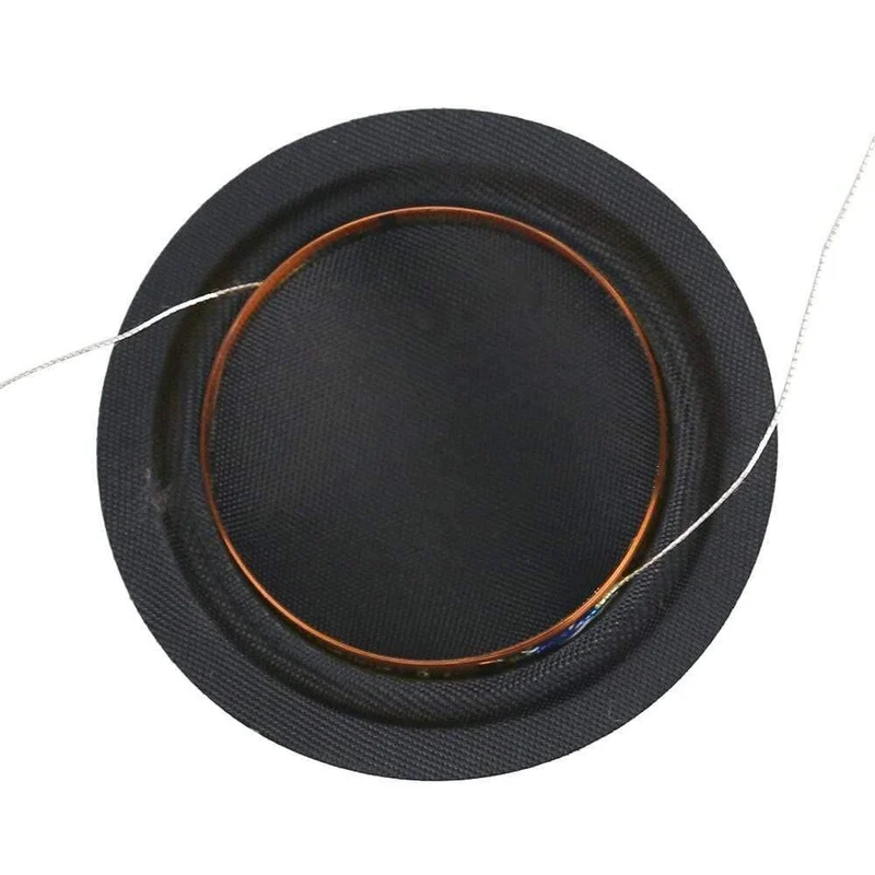 25.4 mm 25.5 mm Hochtöner Schwingspule 1 Zoll 6 Ohm 8 Ohm Seidenmembran Membran KSV Höhenlautsprecher Reparaturzubehör DIY 2PCS