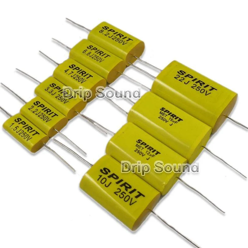 2pcs 1.0uF-12uF 250V Hochtöner Lautsprecher Frequenzteiler Crossover Non-Polarity Kondensator