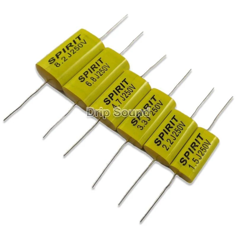 2pcs 1.0uF-12uF 250V Hochtöner Lautsprecher Frequenzteiler Crossover Non-Polarity Kondensator