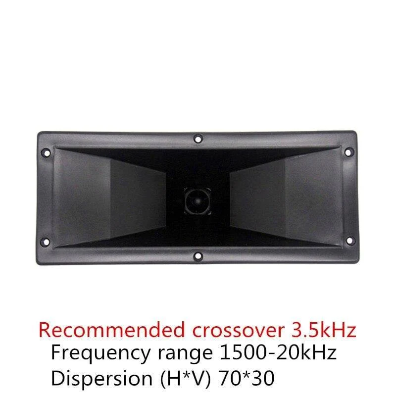 Finlemhom Hochtöner Lautsprecherzubehör Höhenhorn 262 * 109 Für DJ Lautsprecher Heimkino Karaoke Mixer Professional Audio QS200