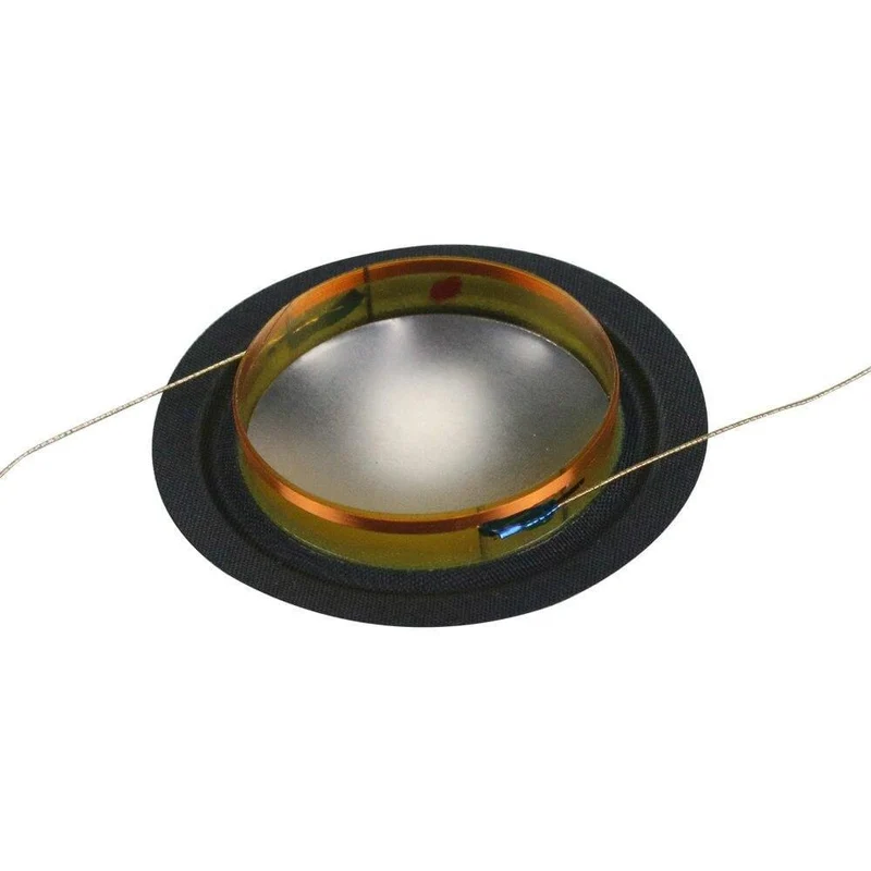 GHXAMP 25.4 mm importierte Metall-Titanfolie + Seidenseitenmembran, 25-Kern-Hochtöner, Schwingspule, Lautsprecher-Reparaturfolie, 8 OHM, 1 Paar