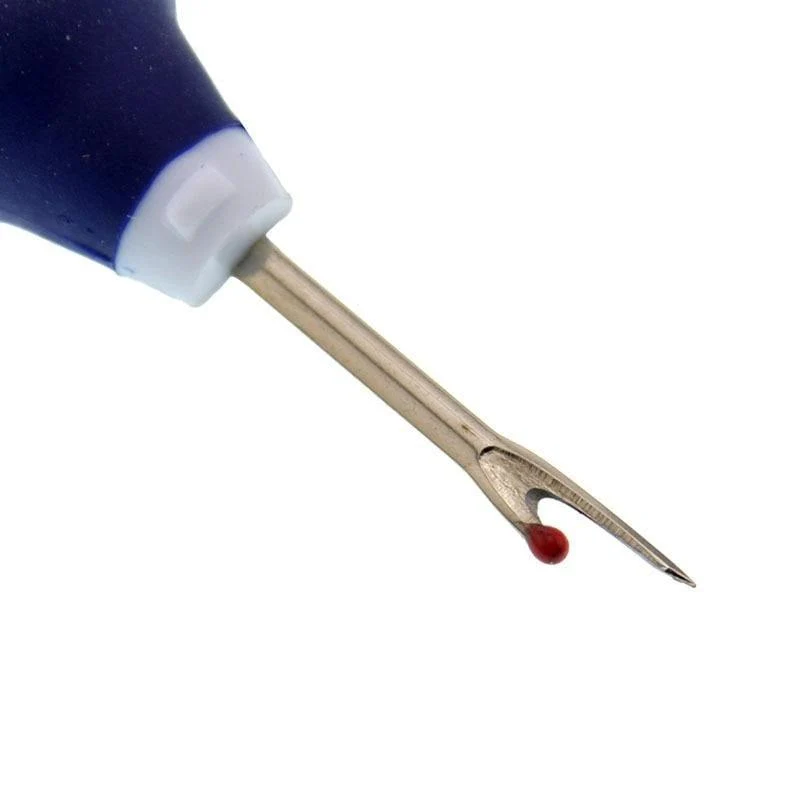 1 STÜCK Sharp Craft Fadenschneider Nahttrenner Sicherheitsgriff Stichlöser Handwerkzeuge Nadeln Kunst Nähzubehör Werkzeuge E (1 STÜCK)