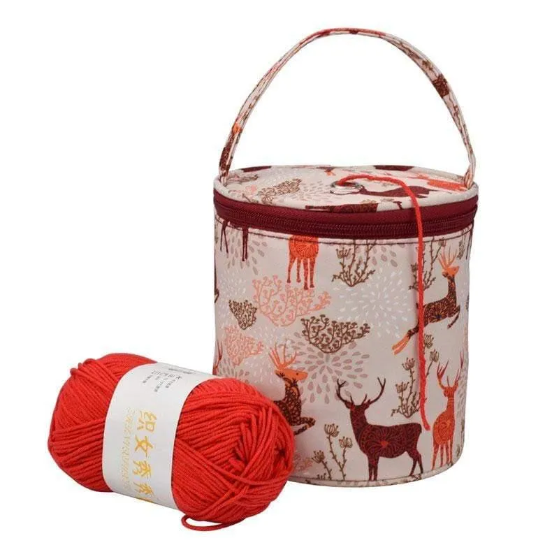 5 Arten Kleine Garn Aufbewahrungstasche Leere Garn Tasche zum Stricken von Garnen DIY Needle Arts Craft Househand Nähwerkzeuge Zubehör