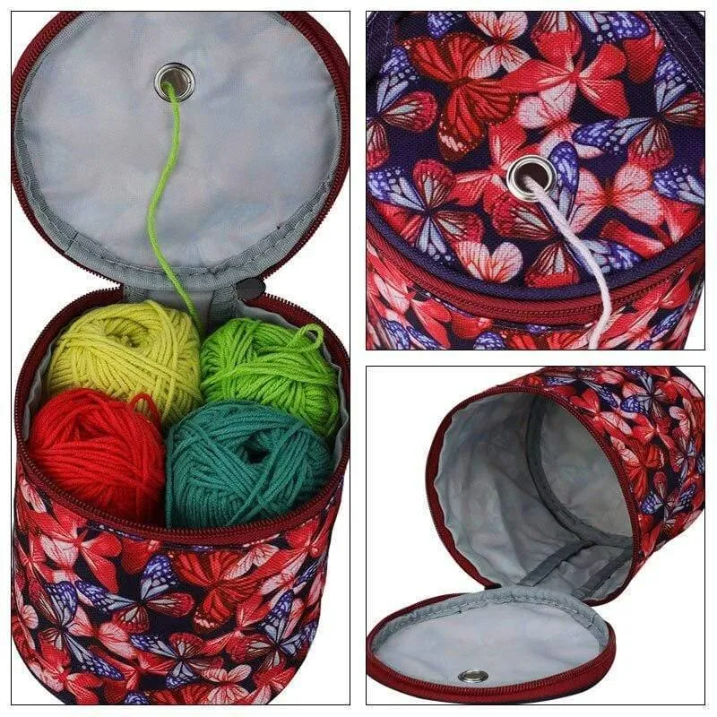 5 Arten Kleine Garn Aufbewahrungstasche Leere Garn Tasche zum Stricken von Garnen DIY Needle Arts Craft Househand Nähwerkzeuge Zubehör