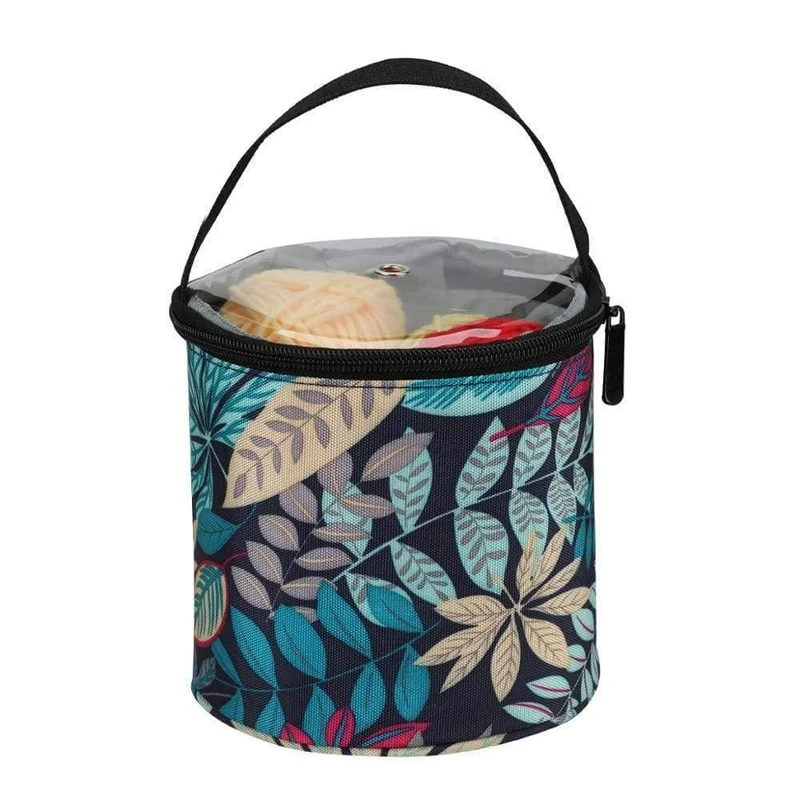 Kleine leere Garntasche zum Stricken von Garnen DIY Needle Arts Craft Househand Nähen Zubehör Garn Aufbewahrungstasche