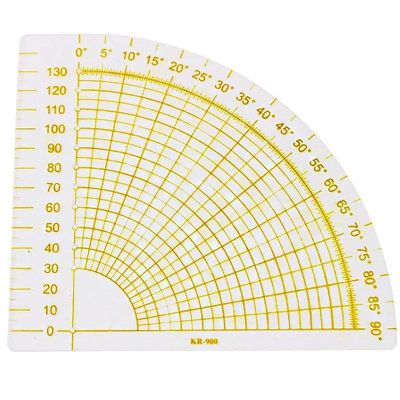 Nähen, Kunsthandwerk, Nähwerkzeuge, Zubehör, DIY-Handwerkzeug, 1 Stück, Patchwork-Lineal, quadratische Fächerform