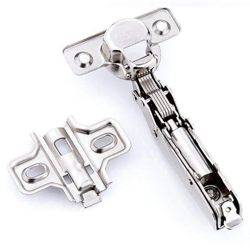 4 Stück / Set Kleine Scharniere Mini Eingebaute Dämpfung Hydraulische Pufferung Mute Pipe Möbel Vitrine 26mm Scharnierbecher
