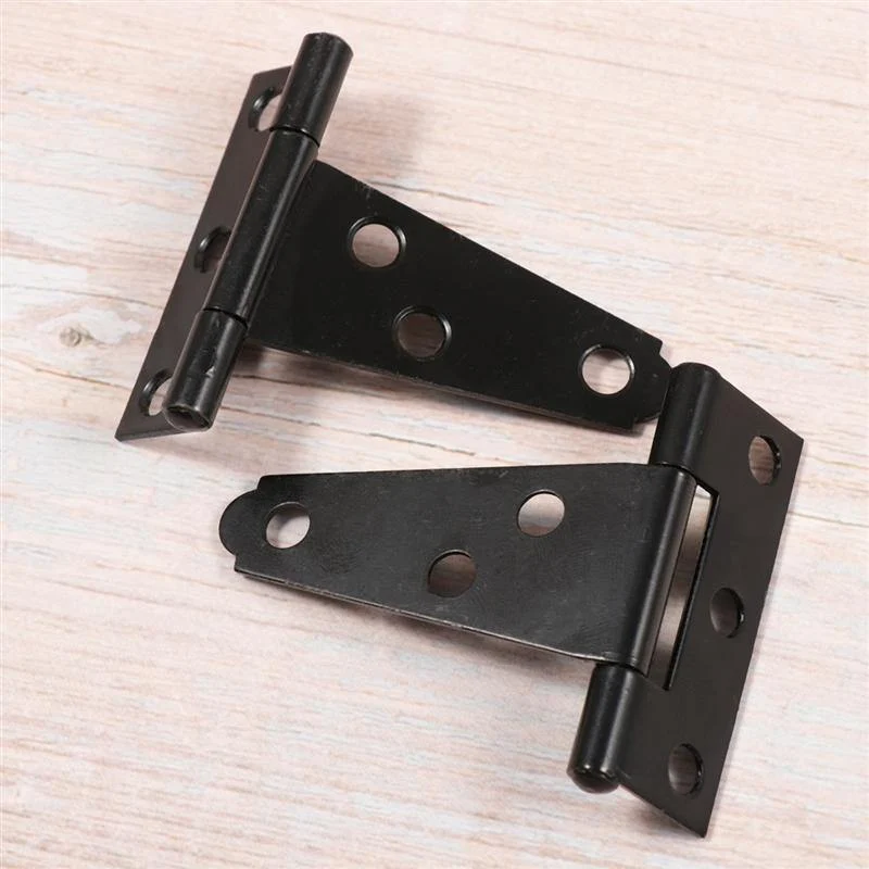 2 Stück 2 cm T-förmiges, rostfreies Eisen, leichtes Schuppenscharnier, Torband, Scharnier, Tür, Tore, Scharniere