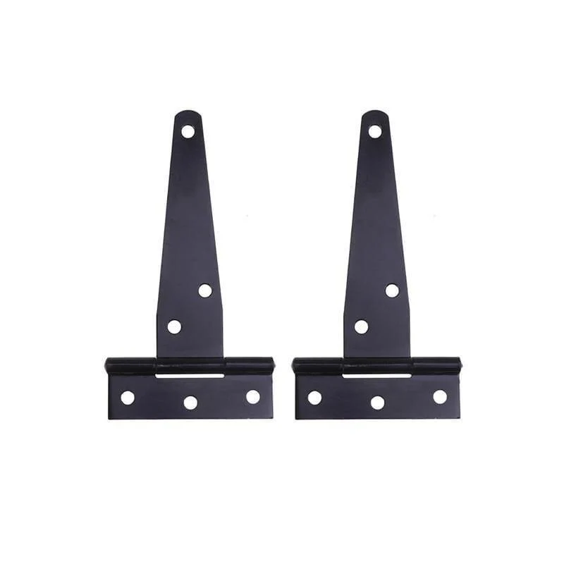 2 Stück 2 cm T-förmiges, rostfreies Eisen, leichtes Schuppenscharnier, Torband, Scharnier, Tür, Tore, Scharniere