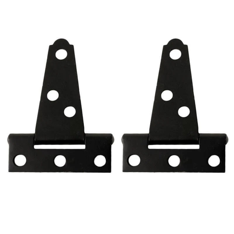 2 Stück 2 cm T-förmiges, rostfreies Eisen, leichtes Schuppenscharnier, Torband, Scharnier, Tür, Tore, Scharniere