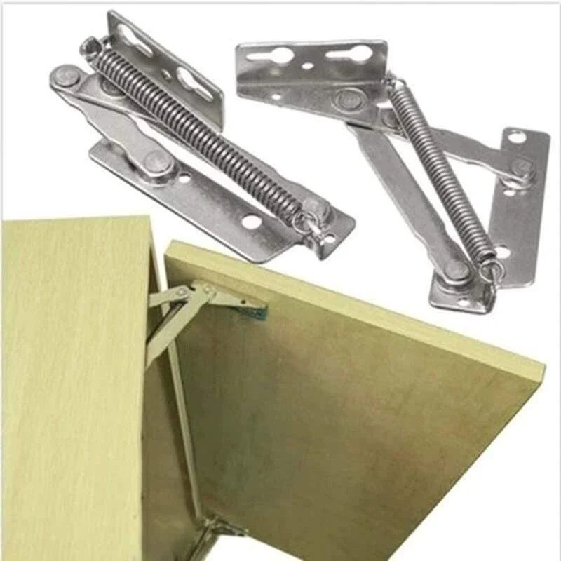2 teil/satz Möbel Scharniere 80 Grad Sprung Mechanismus Lazy Sofa Lift Unterstützung Küche Schrank Klapp Verbindung Tür Hardware